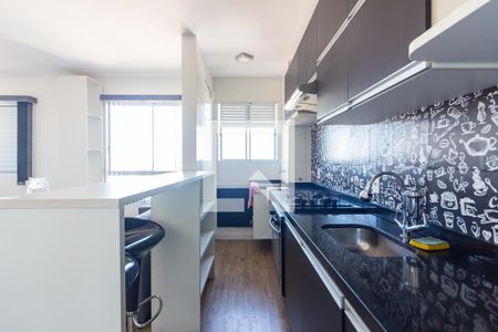 Studio para alugar com 34m², 1 quarto e 1 vaga Studio para alugar com 34m², 1 quarto e 1 vagaCozinha
