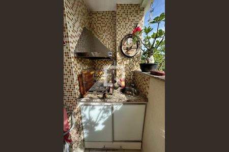 Churrasqueira gourmet de apartamento à venda com 3 quartos, 78m² em Jacarepaguá, Rio de Janeiro