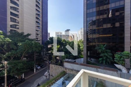 Varanda de apartamento para alugar com 3 quartos, 107m² em Jardim Paulistano, São Paulo