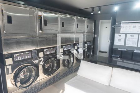 Studio para alugar com 24m², 1 quarto e sem vagaLavanderia