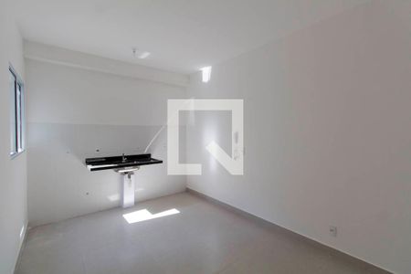 Sala e Cozinha Integrada de apartamento à venda com 1 quarto, 38m² em Vila Granada, São Paulo