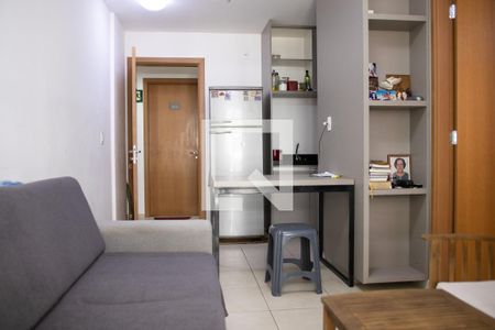 Sala de apartamento para alugar com 1 quarto, 37m² em Taguatinga, Brasília