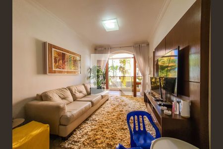 Sala de apartamento para alugar com 3 quartos, 106m² em Jardim Praiano, Guarujá