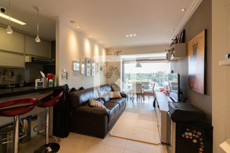 Sala  de apartamento à venda com 2 quartos, 70m² em Campo Belo, São Paulo