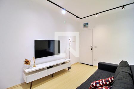 Sala de apartamento à venda com 2 quartos, 110m² em Vila Alpina, Santo André