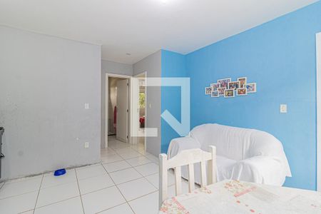Sala/Cozinha de apartamento à venda com 2 quartos, 68m² em Estância Velha, Canoas