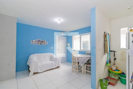 Sala/Cozinha de apartamento à venda com 2 quartos, 68m² em Estância Velha, Canoas