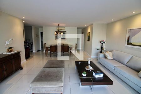 Sala de apartamento à venda com 5 quartos, 206m² em Barra da Tijuca, Rio de Janeiro