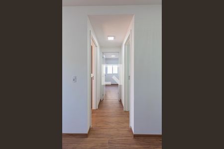 Corredor de apartamento para alugar com 2 quartos, 52m² em Centro, Santo André