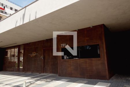 Apartamento para alugar com 33m², 1 quarto e 1 vagaFachada do Prédio