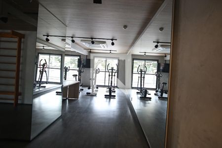 Studio para alugar com 26m², 1 quarto e sem vaga Studio para alugar com 26m², 1 quarto e sem vagaÁrea comum - Academia