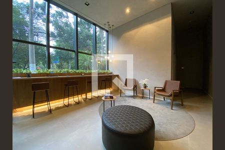 Studio para alugar com 26m², 1 quarto e sem vaga Studio para alugar com 26m², 1 quarto e sem vagaÁrea comum - Hall Social