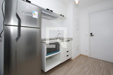 Studio - Quarto e Cozinha de kitnet/studio para alugar com 1 quarto, 26m² em Pinheiros, São Paulo