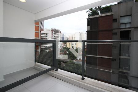 Studio para alugar com 26m², 1 quarto e sem vaga Studio para alugar com 26m², 1 quarto e sem vagaStudio - Varanda