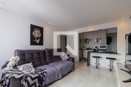 Sala de apartamento para alugar com 2 quartos, 55m² em Real Parque, São Paulo