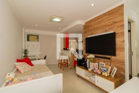 Sala  de apartamento à venda com 1 quarto, 45m² em Lagoa, Rio de Janeiro