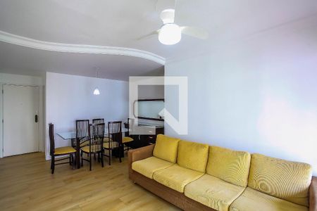 Sala de apartamento para alugar com 3 quartos, 80m² em Real Parque, São Paulo