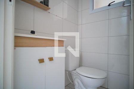 Lavabo - Sala de casa de condomínio à venda com 2 quartos, 89m² em Rondônia, Novo Hamburgo
