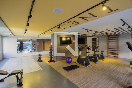 Studio para alugar com 24m², 1 quarto e sem vagaÁrea comum - Academia