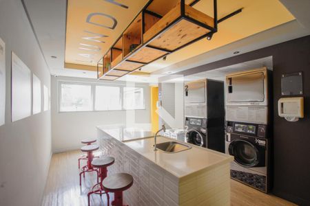 Studio para alugar com 24m², 1 quarto e sem vagaLavanderia