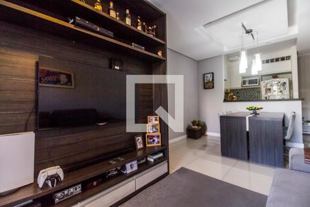 Sala de TV de apartamento à venda com 3 quartos, 79m² em Jardim Tupanci, Barueri