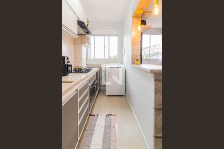 Cozinha de apartamento à venda com 2 quartos, 44m² em Jardim Dona Leopoldina, Porto Alegre