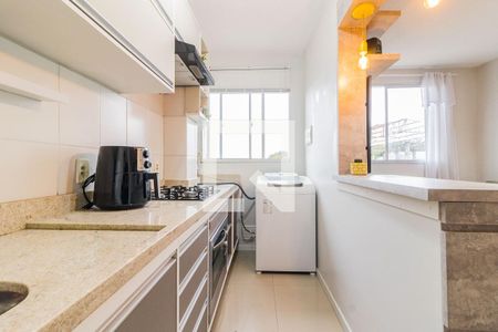 Cozinha de apartamento à venda com 2 quartos, 44m² em Jardim Dona Leopoldina, Porto Alegre