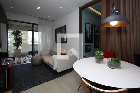 Sala de apartamento para alugar com 2 quartos, 73m² em Cerqueira César, São Paulo