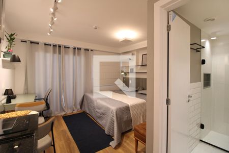 Studio para alugar com 24m², 1 quarto e sem vagaSuíte 