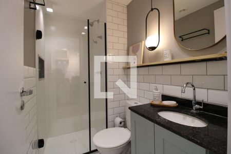 Studio para alugar com 24m², 1 quarto e sem vagaBanheiro 