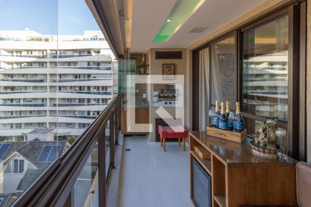 Varanda de apartamento à venda com 4 quartos, 118m² em Recreio dos Bandeirantes, Rio de Janeiro