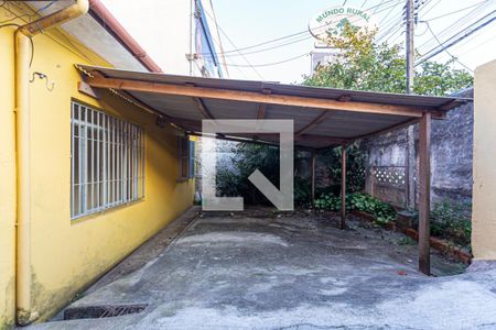 Frente do Imóvel - Garagem de casa para alugar com 2 quartos, 83m² em Vila Pires, Santo André