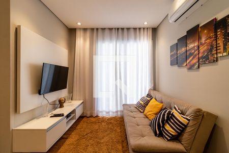 Sala de apartamento à venda com 2 quartos, 69m² em Barra Funda, São Paulo