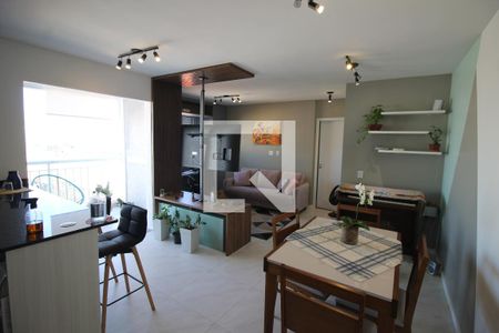 Sala de apartamento à venda com 1 quarto, 56m² em Catumbi, São Paulo