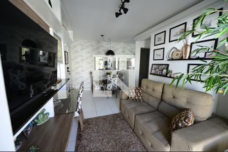 Sala de apartamento para alugar com 2 quartos, 54m² em Residencial Recanto do Cerrado, Aparecida de Goiânia