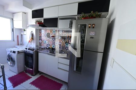 Cozinha de apartamento para alugar com 2 quartos, 54m² em Residencial Recanto do Cerrado, Aparecida de Goiânia