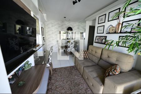 Sala de apartamento para alugar com 2 quartos, 54m² em Residencial Recanto do Cerrado, Aparecida de Goiânia