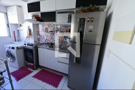 Cozinha de apartamento para alugar com 2 quartos, 54m² em Residencial Recanto do Cerrado, Aparecida de Goiânia