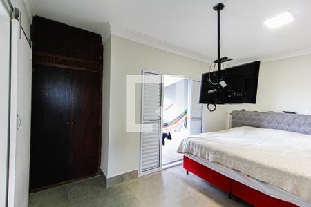 Quarto Suíte de casa à venda com 3 quartos, 215m² em Parque Capuava, Santo André