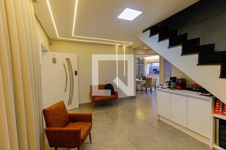 Hall de entrada de casa à venda com 3 quartos, 215m² em Parque Capuava, Santo André