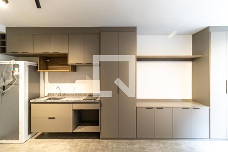 Studio à venda com 24m², 1 quarto e sem vagaCozinha 