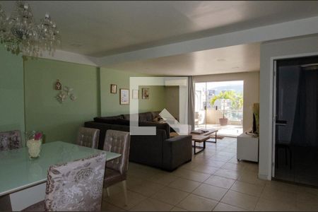 Sala de apartamento à venda com 3 quartos, 169m² em Recreio dos Bandeirantes, Rio de Janeiro