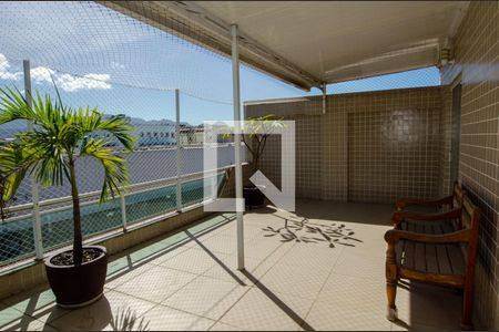 Varanda de apartamento à venda com 3 quartos, 169m² em Recreio dos Bandeirantes, Rio de Janeiro