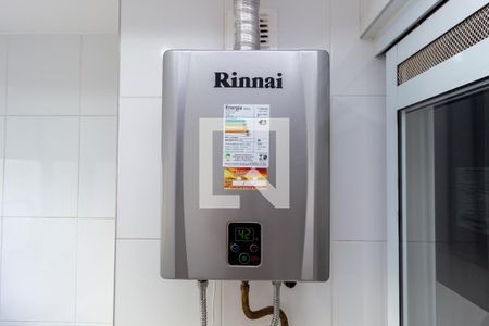 Apartamento à venda com 107m², 2 quartos e 2 vagasDetalhe - Área de Serviço