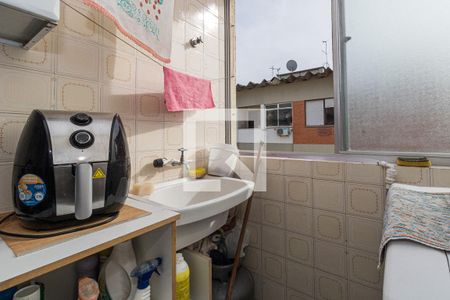Apartamento à venda com 64m², 1 quarto e sem vagaCozinha e Área de Serviço