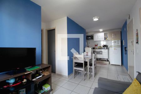 Sala de apartamento para alugar com 3 quartos, 58m² em Jardim Maria Eugenia, Sorocaba