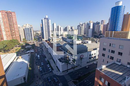Vista da Sacada de kitnet/studio para alugar com 1 quarto, 32m² em Batel , Curitiba