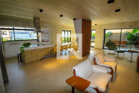 Apartamento à venda com 107m², 3 quartos e 1 vagaÁrea comum - Salão de festas  Gourmet