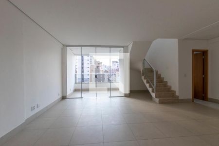 Sala de apartamento à venda com 4 quartos, 256m² em Buritis, Belo Horizonte