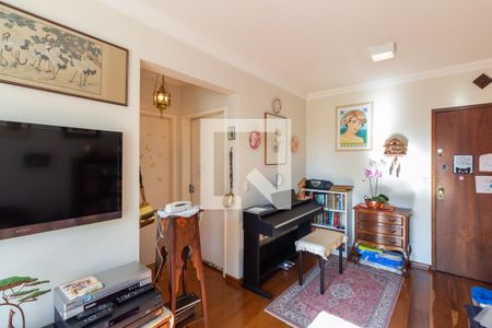 Sala de apartamento à venda com 1 quarto, 41m² em Indianópolis, São Paulo